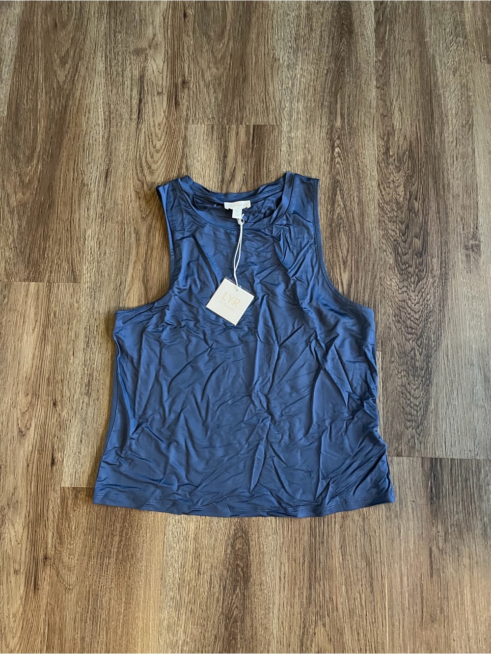 NWT LYR Women's Blue Athletic Tank Top